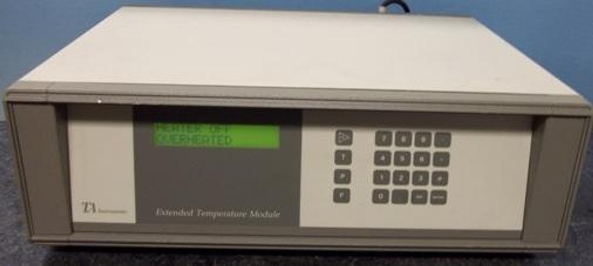 Used QTY. 1. TA INSTRUMENTS EXTENDED TEMPERATURE MODULE 100-132V 180-264V 50/60HZ MODEL: EXT TEMP MODULE:
