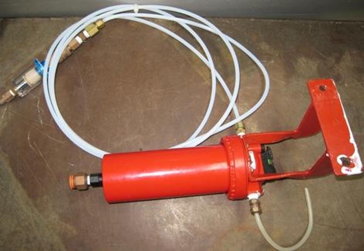 Used QTY. 1. PERKIN ELMER ICP WALL MOUNTED OIL EXTRACTOR