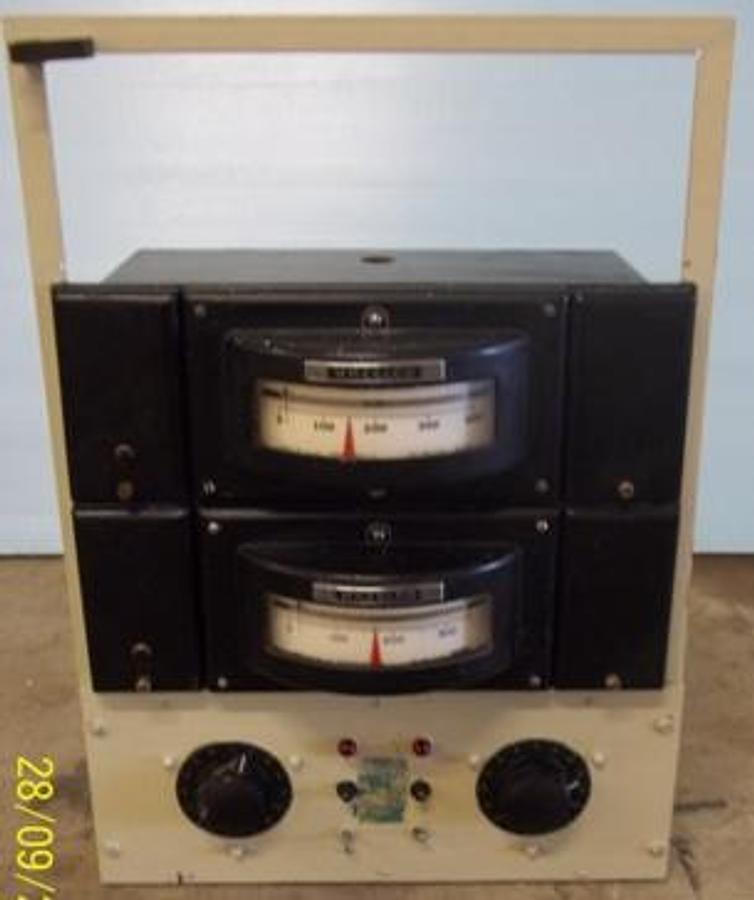 Used QTY. 1. WHEELCO VOLTAGE CONTROLLER (2) POWERSTAT VOLTAGE ADJUSTMENTS 0-140V (3) OUTLETS ON SIDE