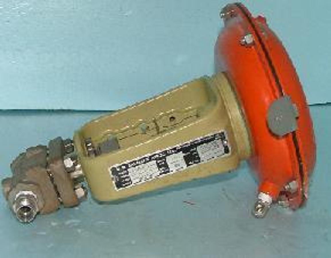 Used H.D. BAUMANN PNEUMATIC CONTROL VALVE