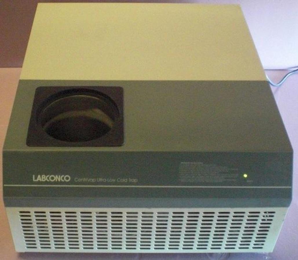 Used QTY. 1. LABCONCO CENTRIVAP TABLE TOP ULTRA-LOW COLD TRAP CATALOG NO. 19272