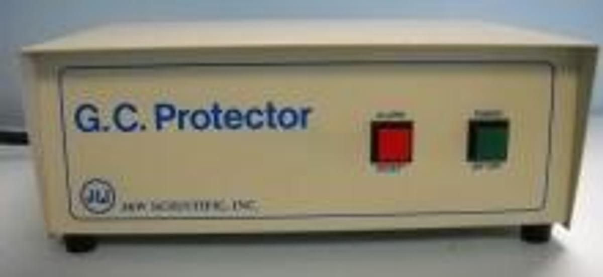 Used QTY. 1. G.C. PROTECTOR J&W SCIENTIFIC INC MODEL #: 2300