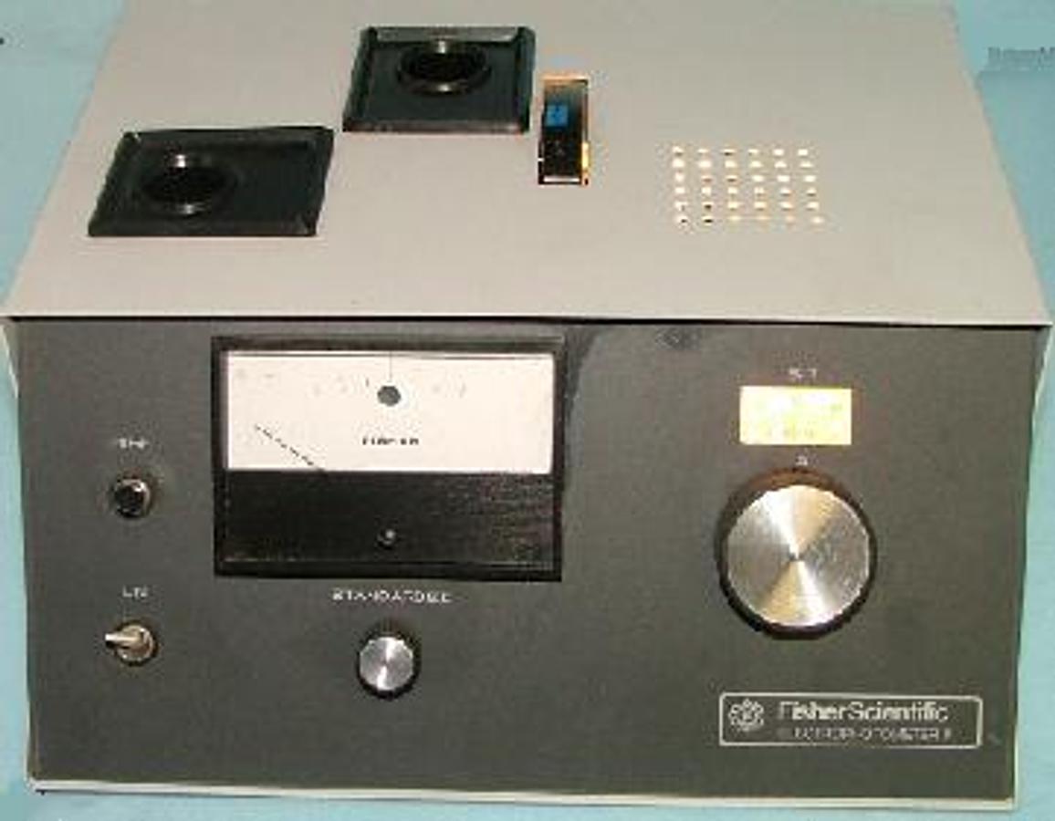 Used QTY. 1. FISHER SCIENTIFIC ELECTROPHOTOMETER II MODEL: 81