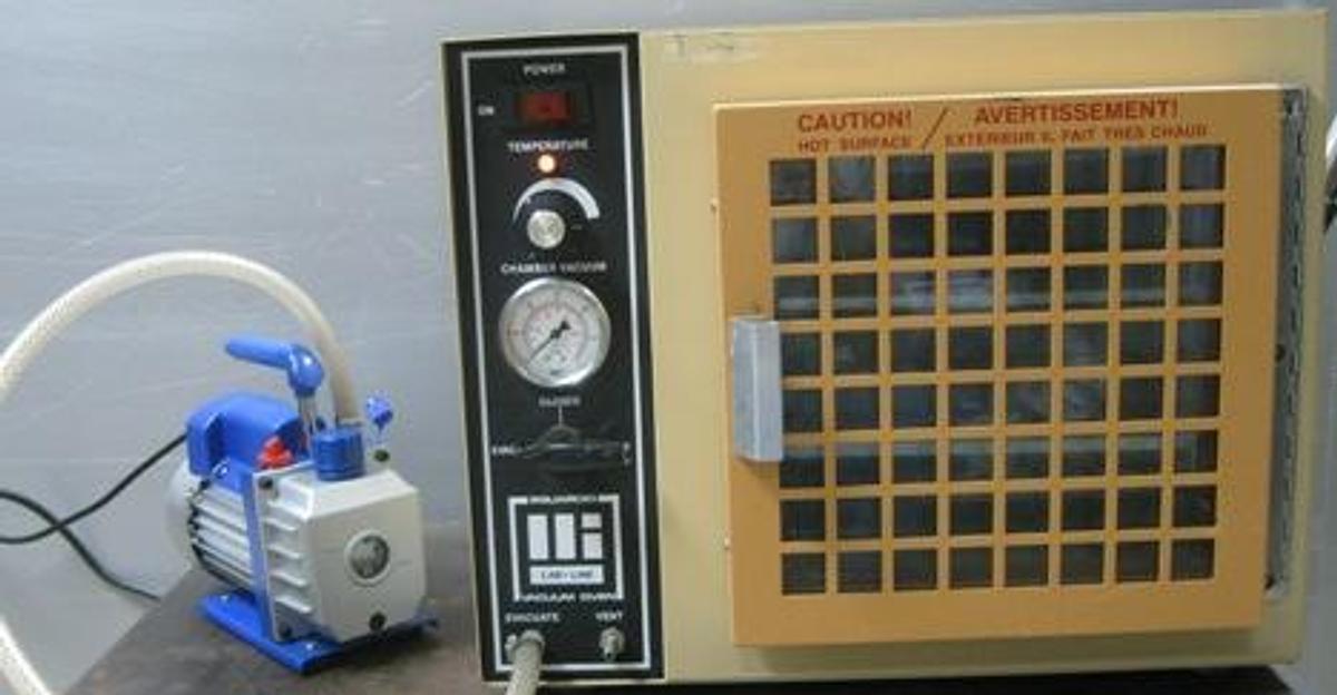 Used QTY. 1. LAB-LINE VACUUM OVEN