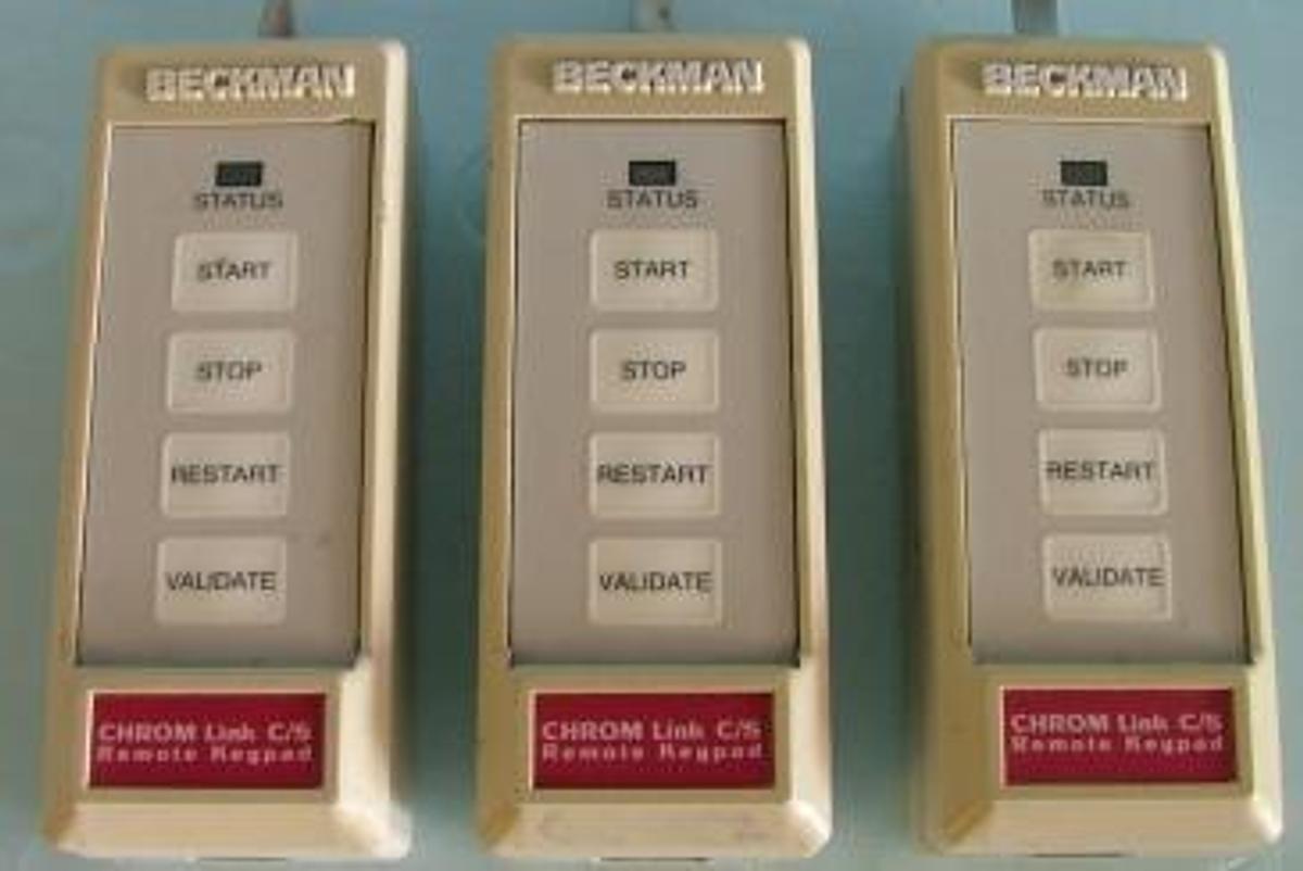 Used BECKMAN CHROM LINK C/S REMOTE KEYPAD