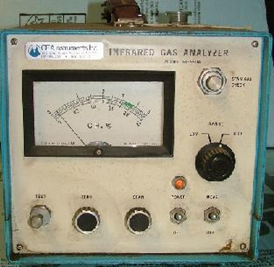 Used CEA INSTRUMENTS INFRARED GAS ANALYZER MODEL: RI-550A