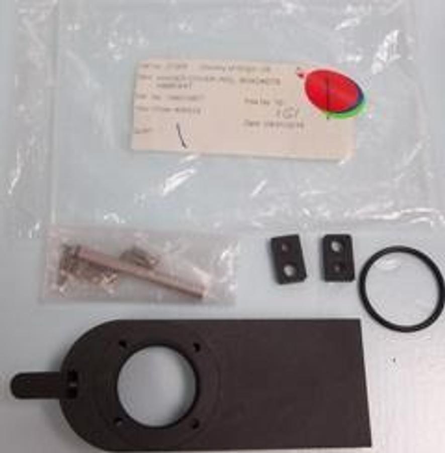 Used ANTON PAAR HINGED COVER INCL BRACKETS ABBEMAT