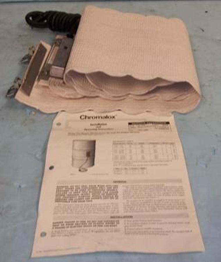 Used CHROMALOX SNAP ON DRUM HEATER FOR 30 & 55 GALLON DRUMS 120V 50HZ MODEL PDF