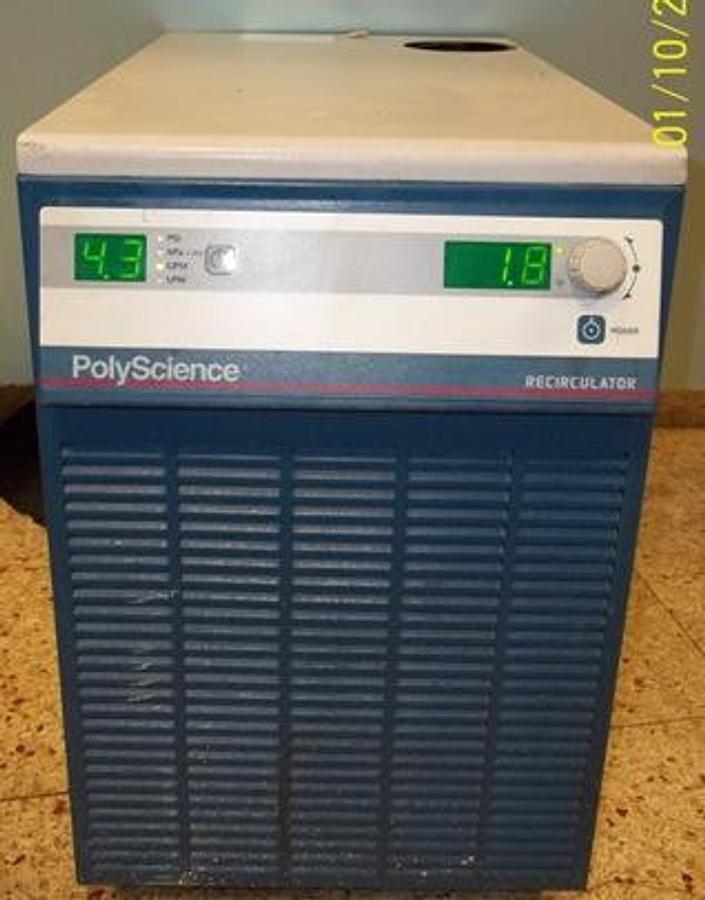 Used POLYSCIENCE RECIRCULATOR MODEL: N0772028 VOLTAGE: 230 HZ/A 60/12.2