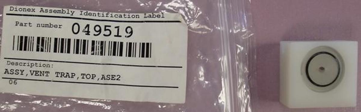 Used DIONEX PART NO. 049519. DESCRIPTION: ASSY