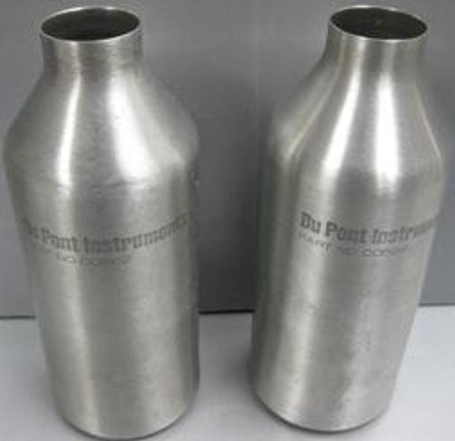 Used QTY. 2. DUPONT INSTRUMENTS STAINLESS CONTAINER