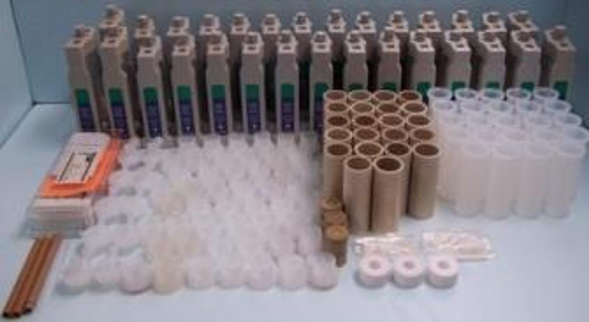 Used QTY. 1. LOT CEM PARTS CONSISTING OF: 2. CEM FIBER OPTIC TEMPERATURE SENSOR