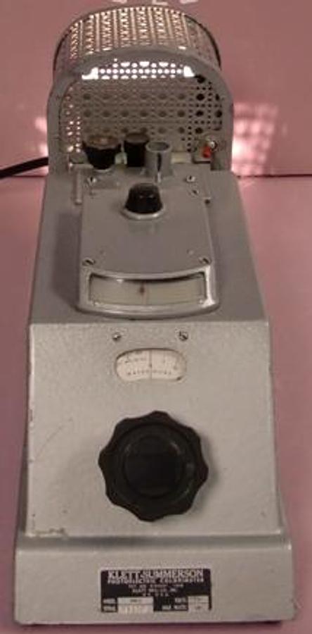 Used QTY. 1. KLETT-SUMMERSON PHOTO ELECTRIC COLORIMETER