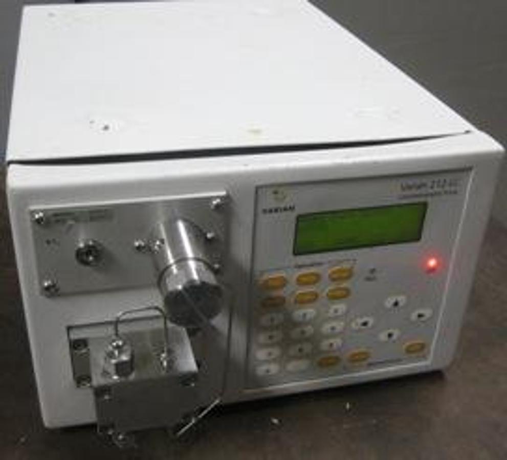 Used QTY. 1. VARIAN 212-LC CHROMATOGRAPHY PUMP