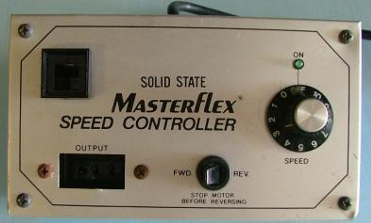 Used QTY. 1. MASTERFLEX SPEED CONTROLLER