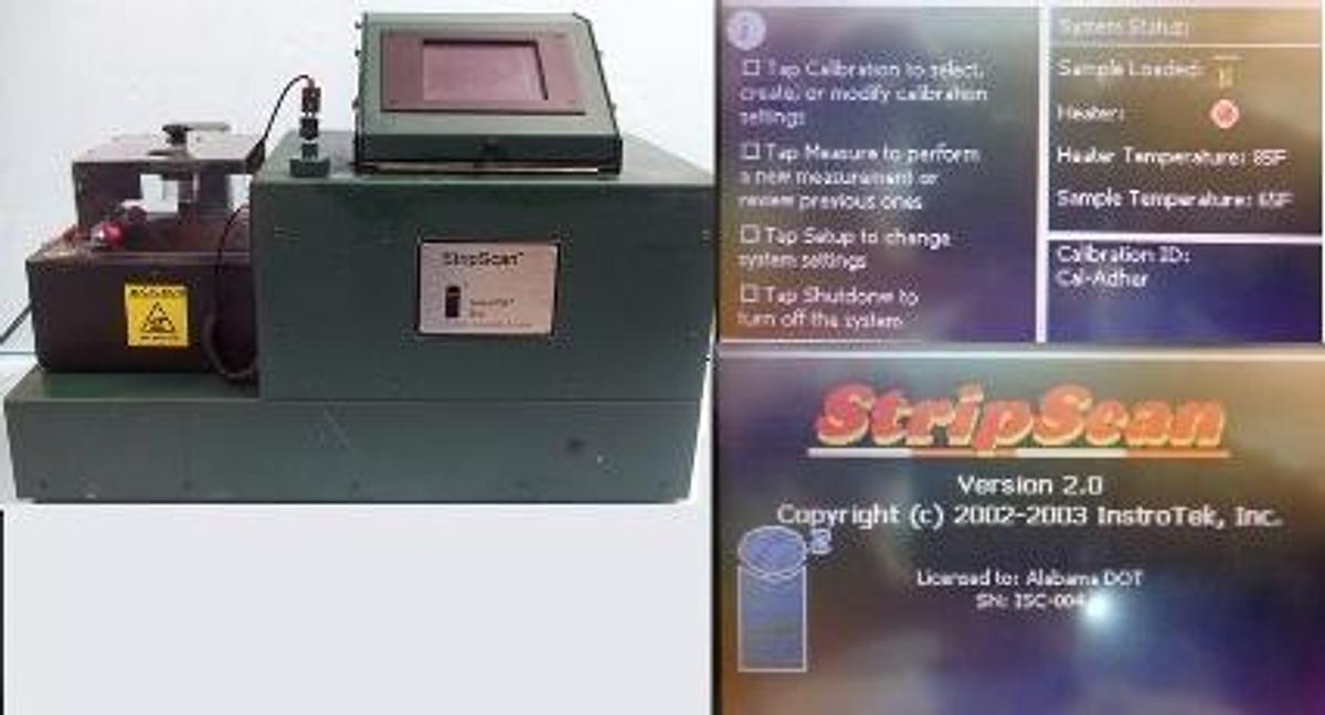 Used INSTROTEK INC. STRIPSCAN SN: 1068.