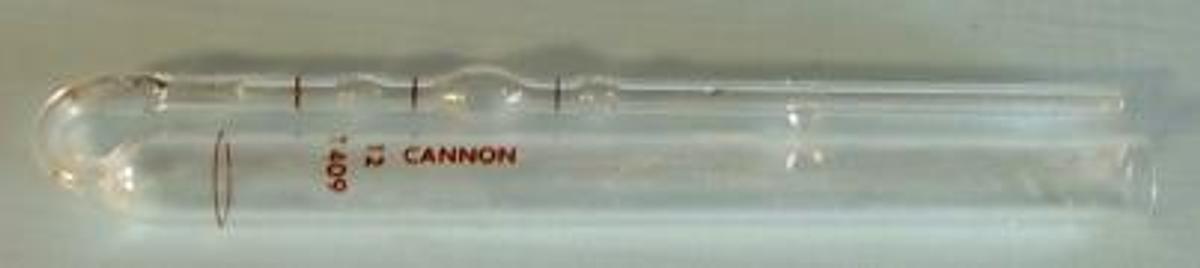 Used CANNON 12 T409 VISCOSITY TUBE.