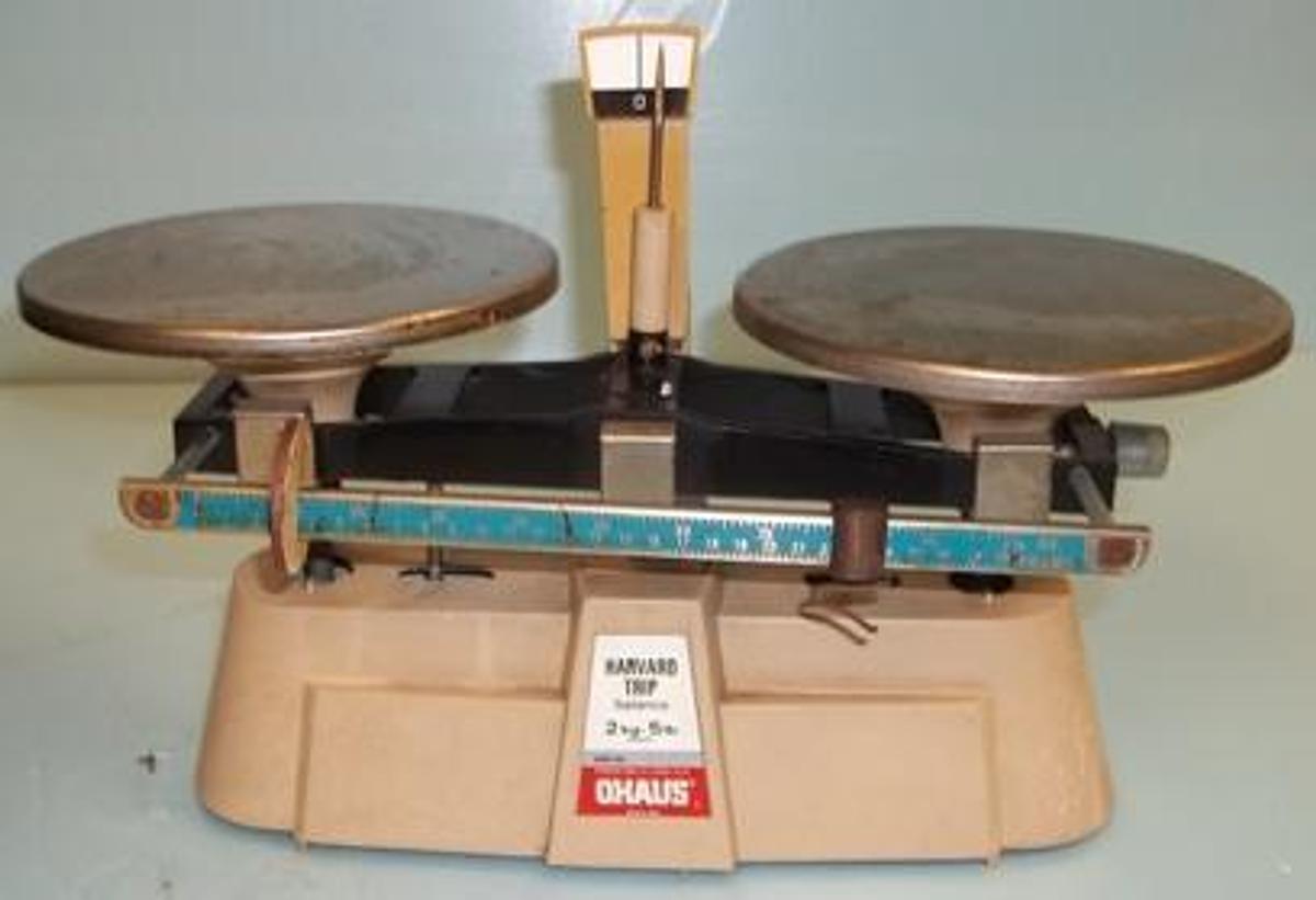 Used OHAUS-HARVARD TRIP BALANCE