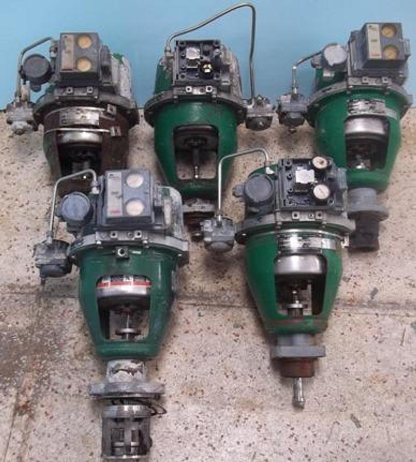 Used FISHER CONTROLS SYSTEM 9000 CONTROL VALVE
