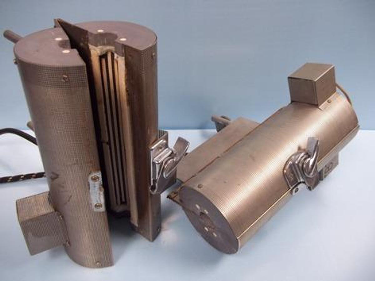 Used QTY. 2. RING STAND TUBE FURNACE VERTICAL / HORIZONTAL 120V