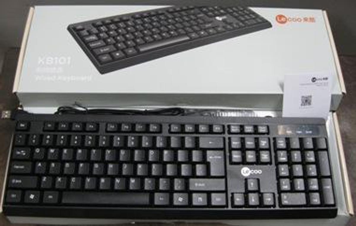 Used LECOO WIRED KEY BOARD
