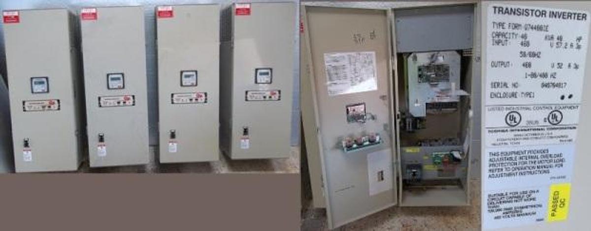 Used TOSHIBA Q7 FLOW ADJUSTABLE SPEED DRIVE