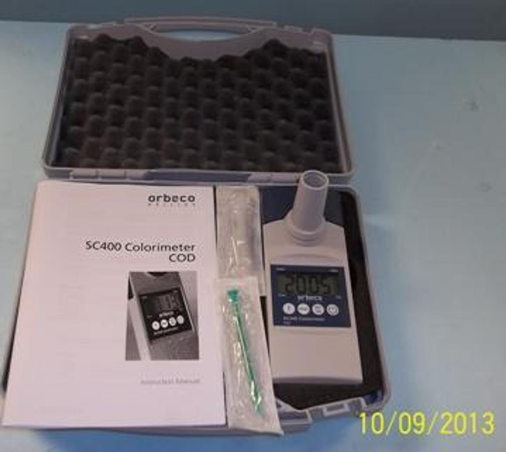 Used ORBECO HELLIGE SC400 COLORIMETER COD