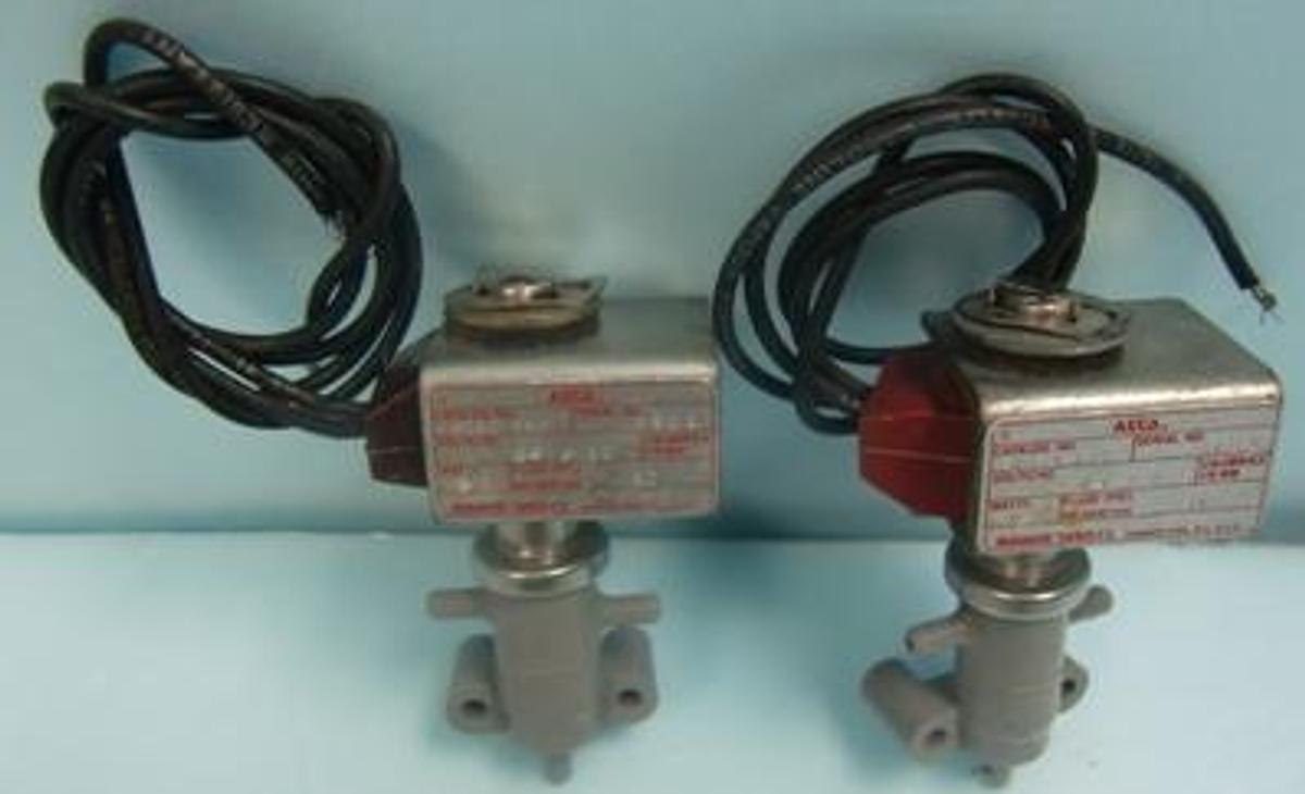 Used QTY. 2. ASCO AUTOMATIC SWITCH CO. Q CATALOG NO. 16080 550 ELECTRIC-PNEUMATIC RELAYS