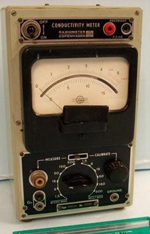 Used QTY. 1. RADIOMETER COPENHAGEN CONDUCTIVITY METER