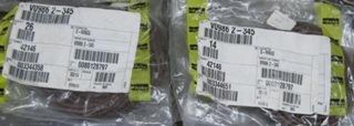 Used QTY. 40. PARKER