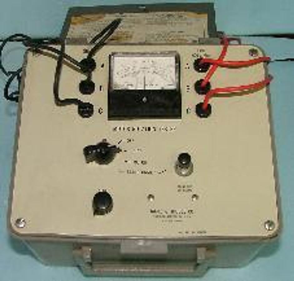 Used QTY. 1. JAMES BIDDLE CO. MOTOR ROTATION TESTER