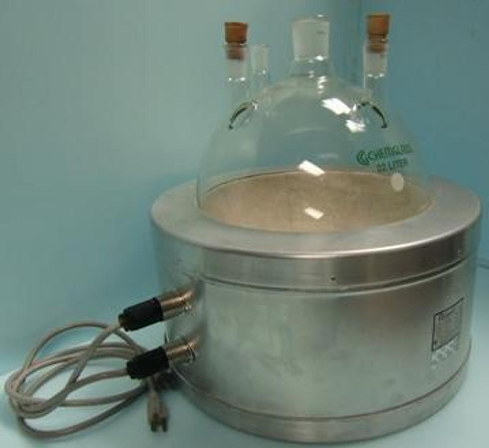 Used CHEMGLASS 22 LITER 5 NECK FLASK 43/50