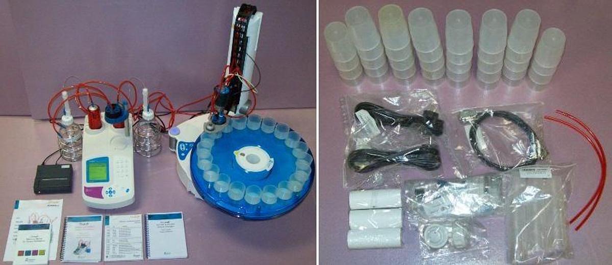 Used QTY. 1. RADIOMETER / HACH / TITRALAB 845 PH/ EP/ IP. TITRATOR