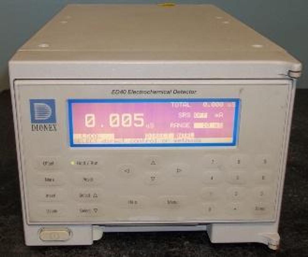 Used DIONEX ED40 ELECTROCHEMICAL DETECTOR