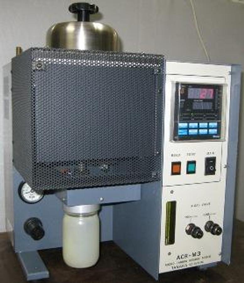 Used QTY. 1. TANAKA SCIENTIFIC LIMITED ARC-M3 MICRO CARBON RESIDUE TESTER