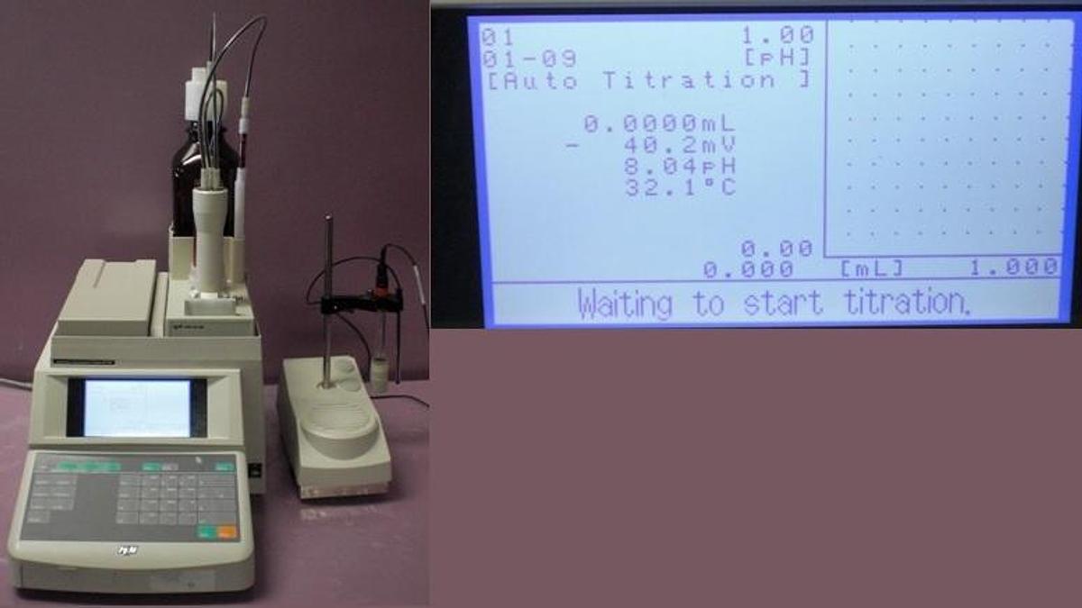 Used KEM KYOTO AUTOMATIC POTENTIOMETRIC TITRATOR AT-510