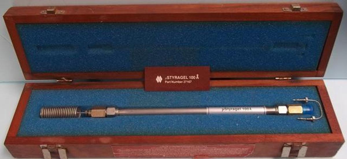 Used WATERS ASSOCIATES LIQUID CHROMATOGRAPHY COLUMN