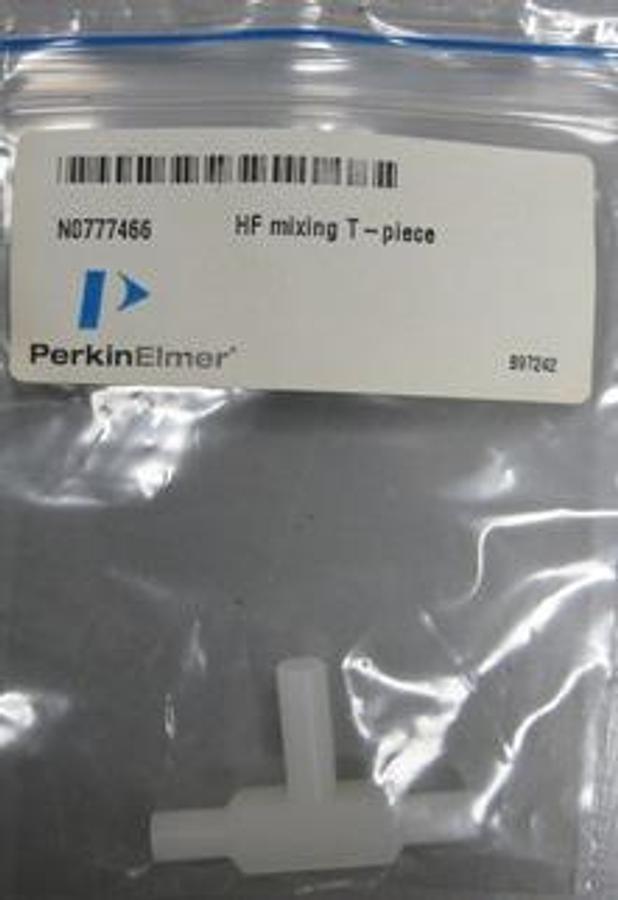 Used QTY. 1. PERKIN ELMER HF MIXING T-PIECE