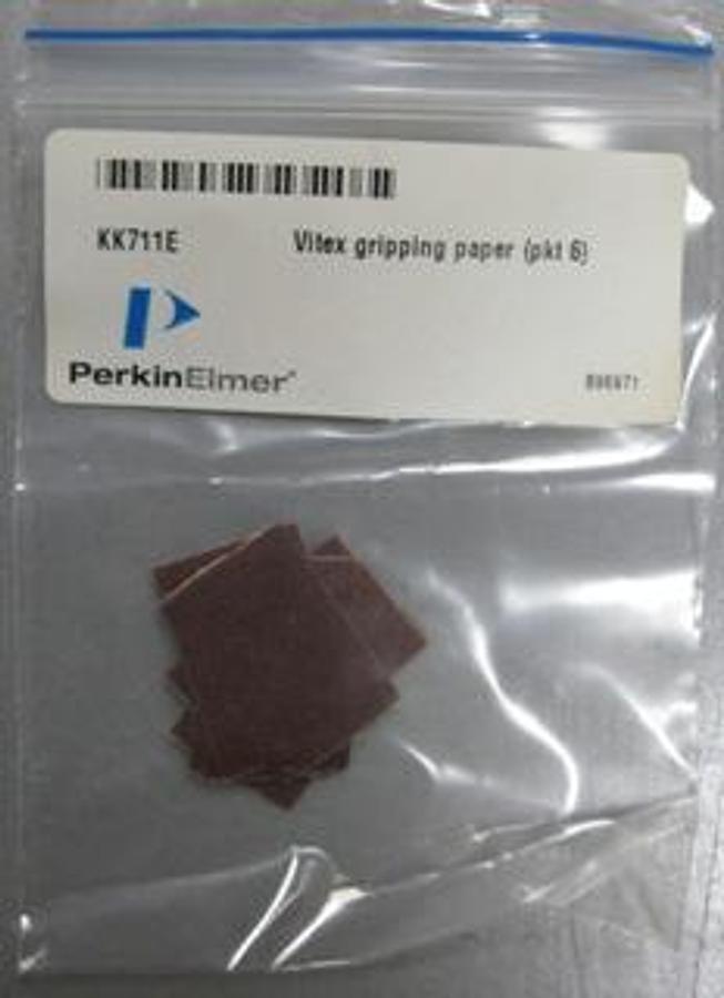 Used PERKIN ELMER VITEX GRIPPING PAPER