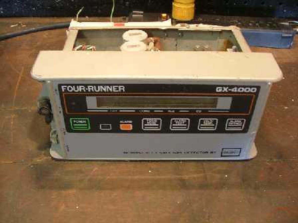 Used QTY. 1. GASTECH FOUR RUNNER GX-4000 INTRINSICALLY GAS DETECTOR