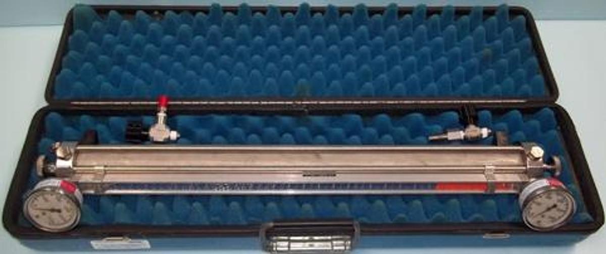 Used QTY. 1. WELKER ENGINEERING CO. SUGAR LAND TX. CONSTANT PRESSURE 500 CC SAMPLE CYLINDER