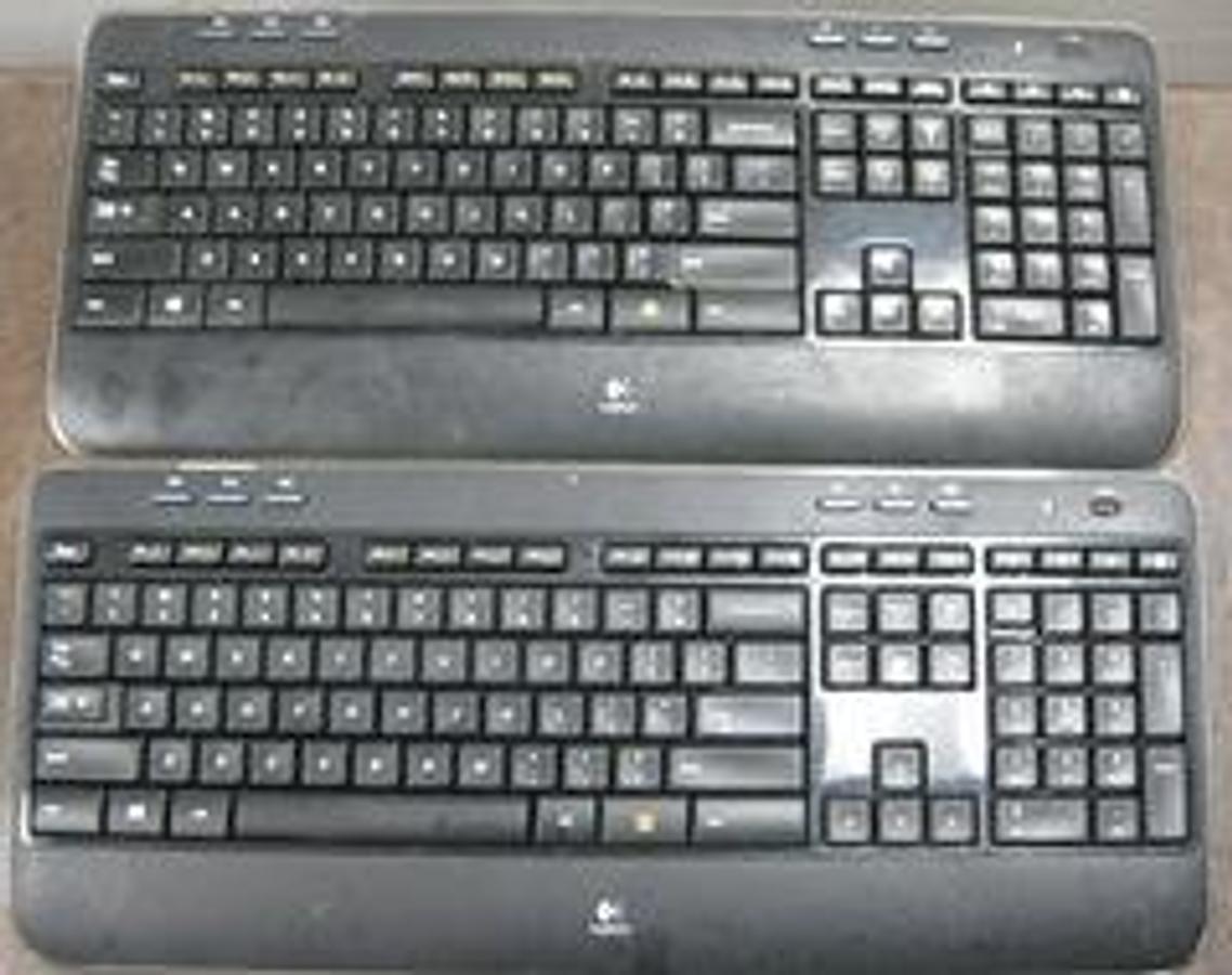 Used LOGITECH WIRELES COMPUTER KEYBOARD