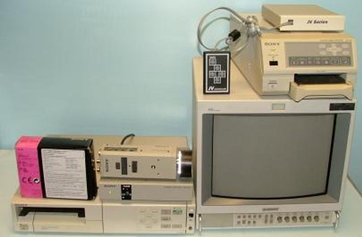 Used QTY. 1. SONY HYPER HAD CCD-IRIS/RGB COLOR VIDEO CAMERA MODEL