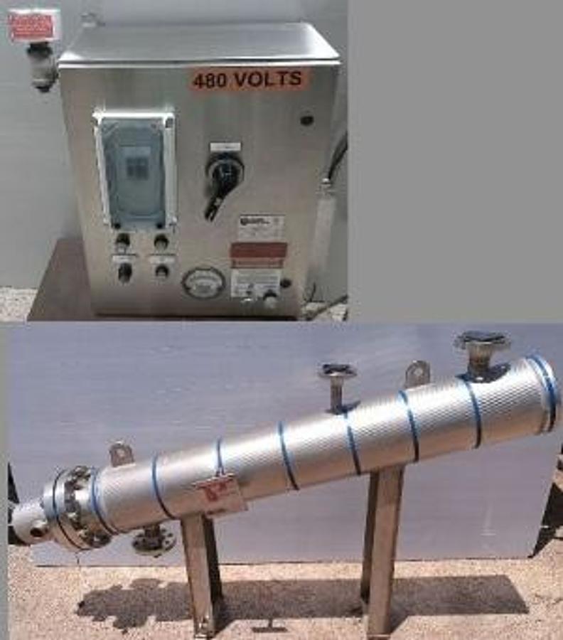 Used Process Control Heater with Control Panel