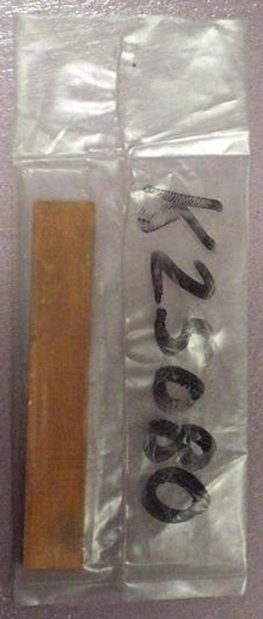 Used KOEHLER INSTRUMENT K-25080 COPPER TEST STRIPS FOR CORROSION TEST BATH SYSTEM; 1 EACH NEW UNOPENED.