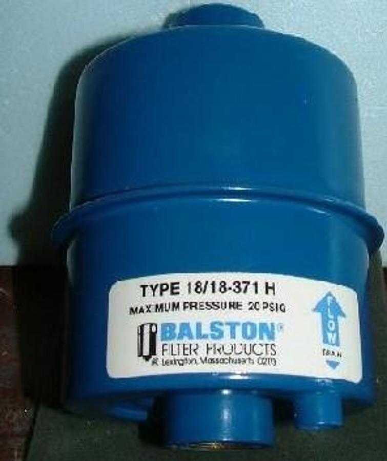 Used BALSTAN FILTER PRODUCTS