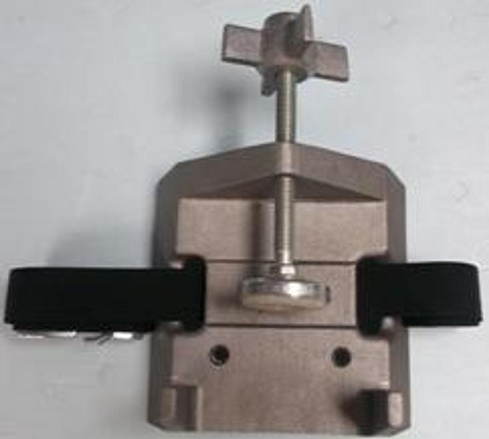 Used TALBOYS 711 ALUMINUM CYLINDER BENCH CLAMP WITH STRAP