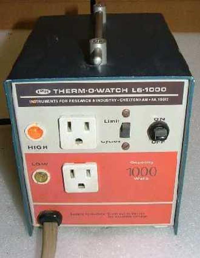 Used QTY. 1. I2R THERM-O-WATCH L7-1000 HEATING MANTLE CONTROLLER