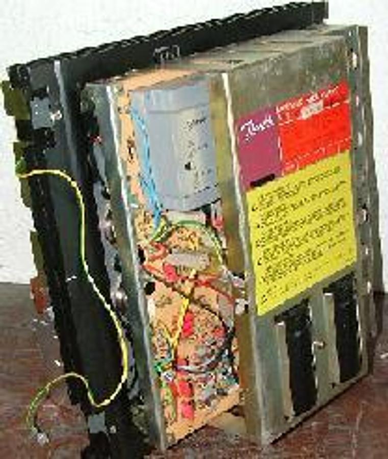 Used DANFOSS VARIABLE SPEED DRIVE VLT 102 175X0663 06002J098 IP54/NEMA12 MAX. 40 DEG. C. 1P00/UNENCLOSED. POWER OUT 2.1 KW