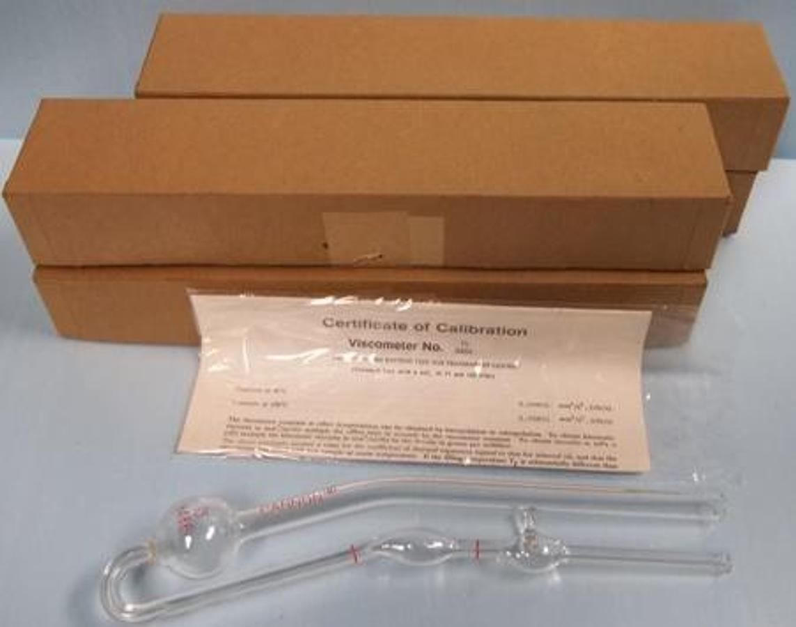 Used CANNON-FINSKY ROUTINE TYPE VISCOSITY METER TUBES ( VISCOMETER TUBES ). SIZE 75